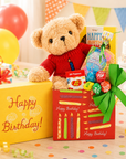 Happy Birthday Celebrations Bear Gift Box