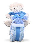 Motorcycle Diaper Cake-Boy Gift Basket