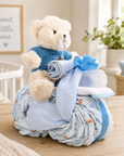 Motorcycle Diaper Cake-Boy Gift Basket