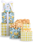 Lemon Twist Gift Tower