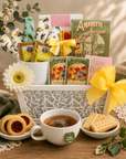 Planted With Love Cookies & Tea Gift Basket