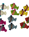 Fish Handwoven Iraca Napkin Rings