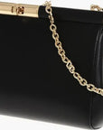 Dolce & Gabbana Black Calfskin Clutch Bag