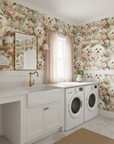 Rose Cottage Maltese Wallpaper
