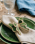 Bow Tie Handwoven Iraca Napkin Ring