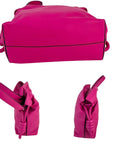 Loewe Nappa Pink Flamenco Medium Knot Shoulder Bag