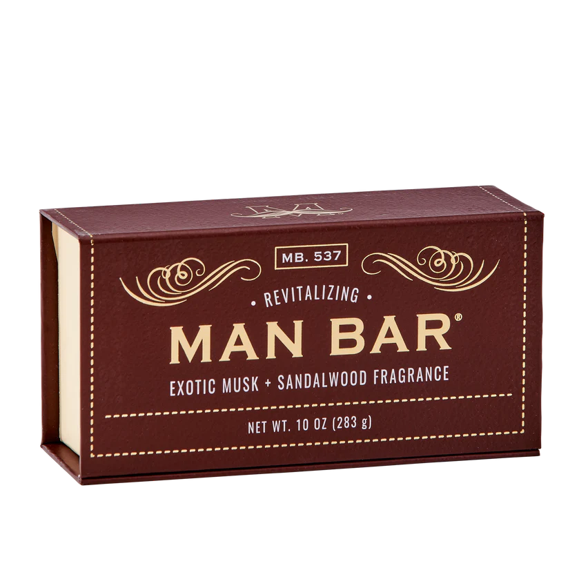 ManBar Exotic Musk + Sandalwood Soap
