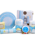 Welcome to the World Baby Boy Gift Basket