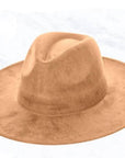 Tan Hide Western Leather Band w/ Choice of Boho Hat 985L