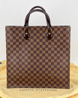 Louis Vuitton Sac Plat Damier Ebene Shopping Tote