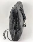 Gucci Briefcase GG Imprime Coated Canvas Black Monogram Business Bag Preowned