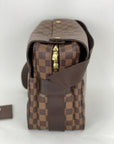 Louis Vuitton Damier Ebene Canvas Naviglio Shoulder Men's Messenger Bag