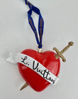 Louis Vuitton Red Heart Ornament
