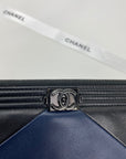 Chanel Quilted Lambskin Zip Pouch