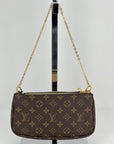 Louis Vuitton Multi Pochette Accessoires Monogram Canvas Brown Preowned