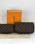Louis Vuitton Multi Pochette Accessoires Monogram Canvas Brown Preowned
