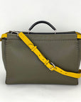 FENDI SELLERIA large Peekaboo Iconic Essential Messenger Briefcase Attache
