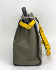 FENDI SELLERIA large Peekaboo Iconic Essential Messenger Briefcase Attache