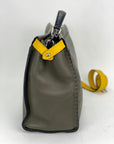 FENDI SELLERIA large Peekaboo Iconic Essential Messenger Briefcase Attache