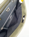 FENDI SELLERIA large Peekaboo Iconic Essential Messenger Briefcase Attache