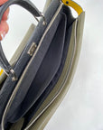 FENDI SELLERIA large Peekaboo Iconic Essential Messenger Briefcase Attache