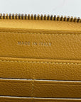 Chanel Quilted Brilliant Zip Around Wallet Clutch