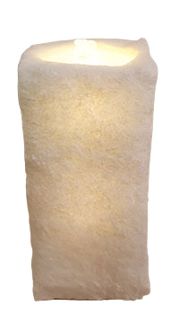 Modern Rock Water Candle