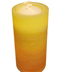 Ombre Water Fountain Candle