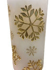 Snowflake Water Fountain Candle