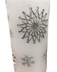 Snowflake Water Fountain Candle