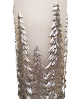 Winter Pine Tree Water Candle