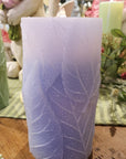 Leaves Water Fountain Candle