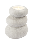 Rock Water Fountain Candle