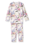 Dream Blossom Bamboo Kids Pajama Set with Floral Print