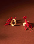 Lobster Handwoven Iraca Napkin Ring