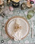 Orchid Handwoven Iraca Napkin Ring