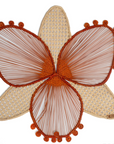 Orchid Handwoven Iraca Palm Placemat