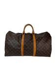Louis Vuitton Keepall 55 Monogram Canvas Duffle Bag Luggage