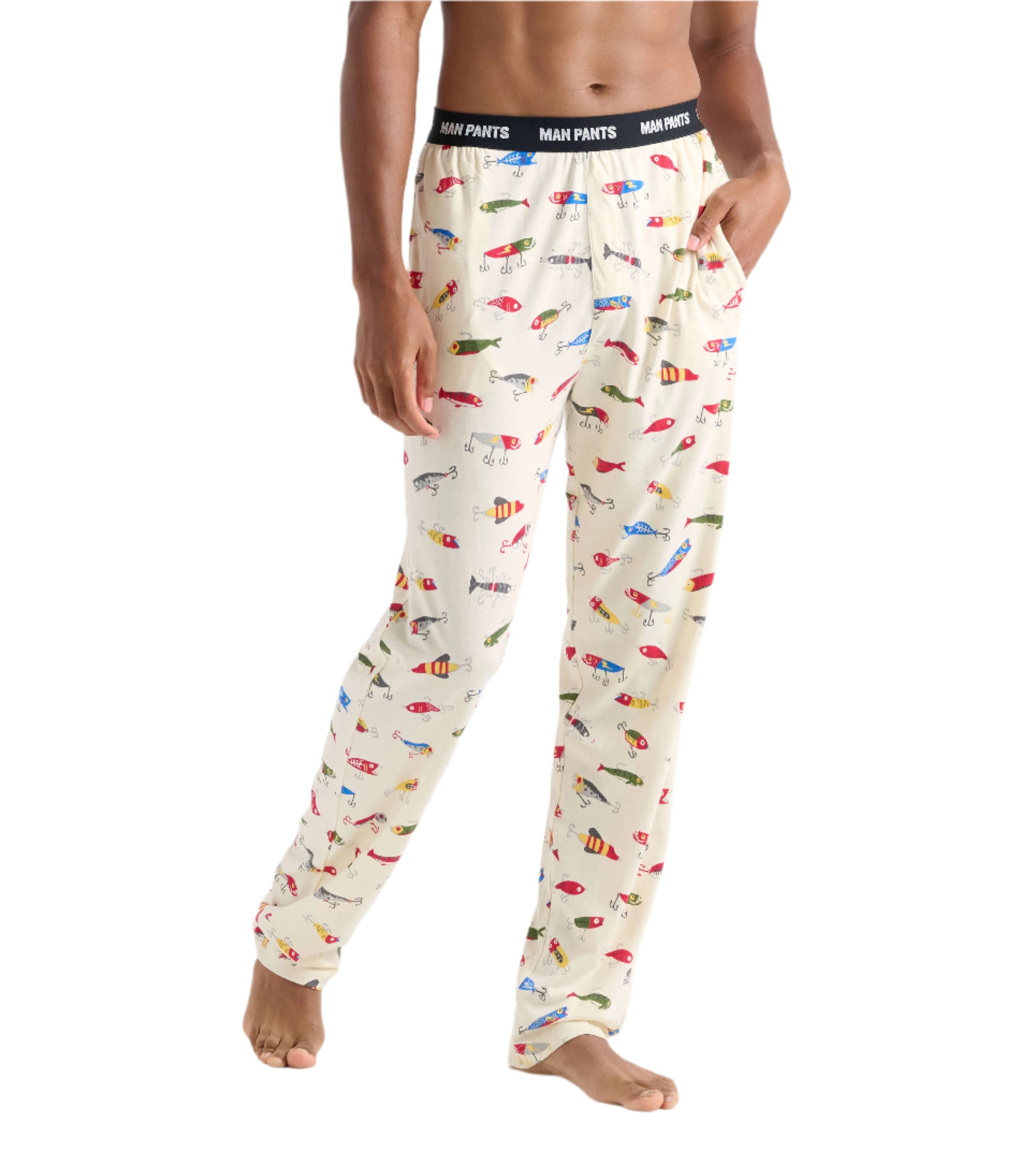 Hatley Fishing Lures Man Pants