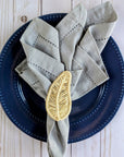 Leaf Handwoven Iraca Napkin Ring