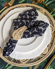 Leaf Handwoven Iraca Napkin Ring