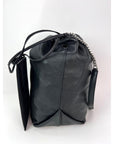 Saint Laurent Lambskin Teddy Drawstring Sac Bucket Bag