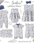 Seashore Shortall Romper – Bamboo Baby Neutral One Piece