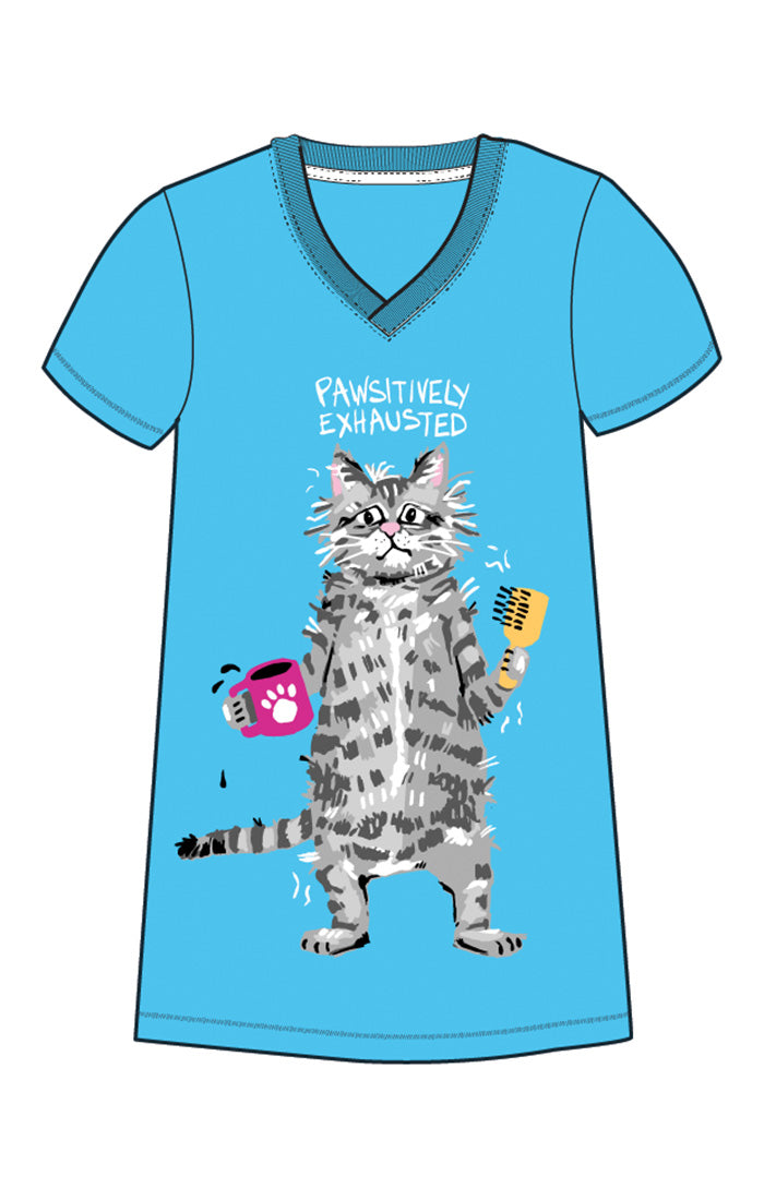 Hatley Pawsitively Exhausted Sleepshirt