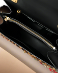 Dolce & Gabbana Leopard Rose Tote