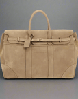 Brunello Cucinelli men's beige COUNTRY TRAVEL BAG