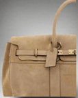 Brunello Cucinelli men's beige COUNTRY TRAVEL BAG