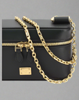 Dolce & Gabbana Leather Sicily Shoulder Bag