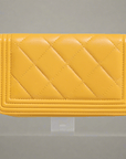 Chanel Quilted Leather Continental Wallet