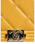 Chanel Quilted Leather Continental Wallet
